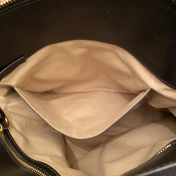 Vintage Chloe Black Leather Heloise Satchel Bag - Picture 6 of 10